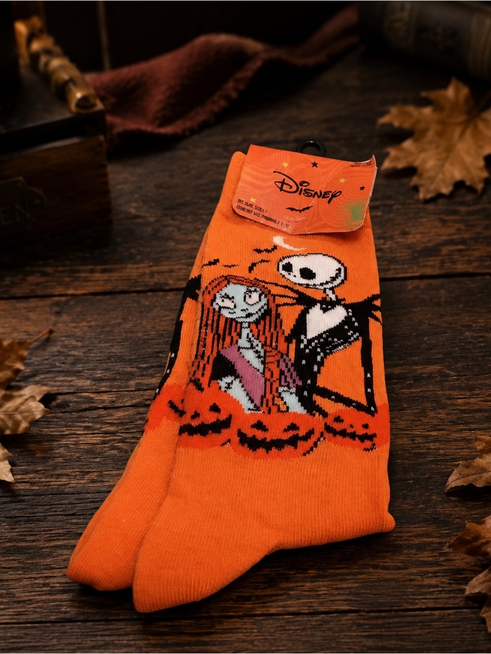 Disney The Nightmare Before Christmas Halloween Socks Women's Size 4-10